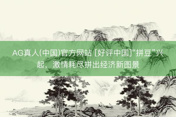 AG真人(中国)官方网站 [好评中国]“拼豆”兴起，激情耗尽拼出经济新图景